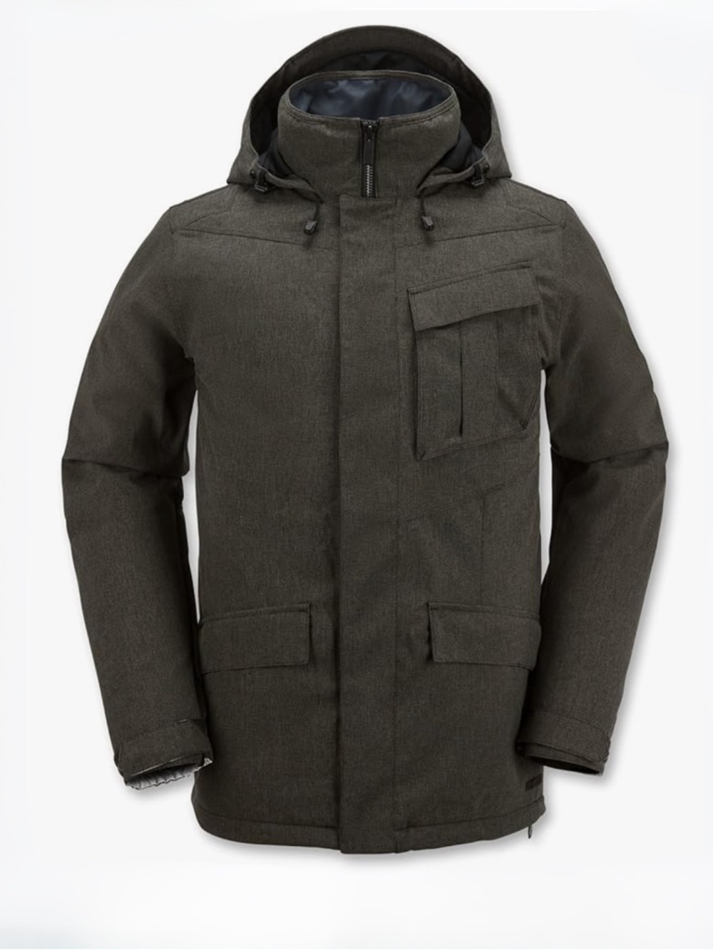 Volcom Men’s Mails Insulated Jacket – Vintage Black – Medium